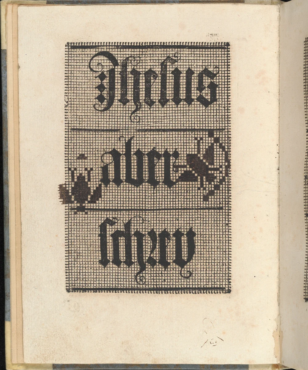 Ein ney Furmbüchlein, Page 7, verso by Johann Schönsperger, book, 1520-1530