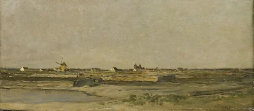 Landscape by Charles-François Daubigny, painting, 1840-1878