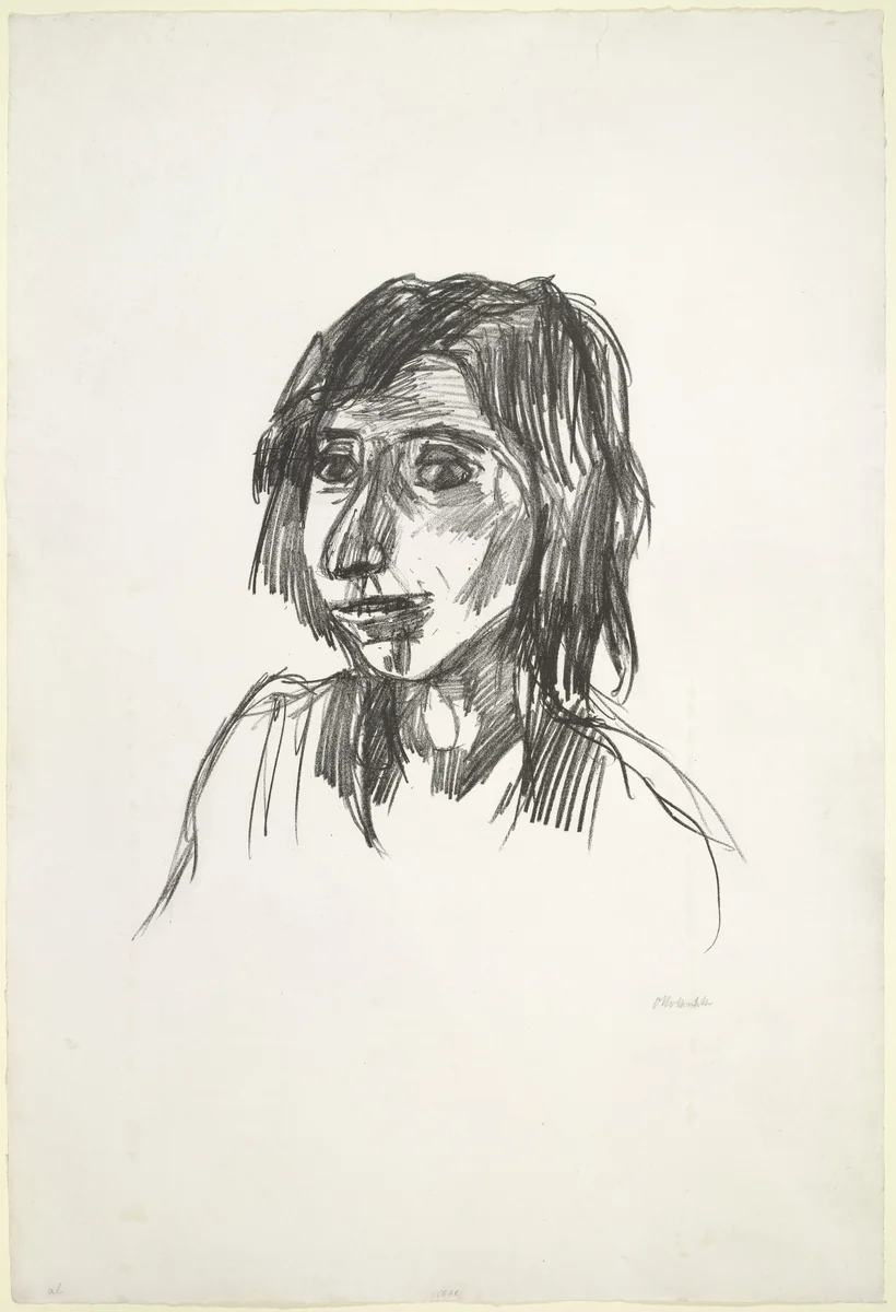 Hefa by Oskar Kokoschka, print, 1922