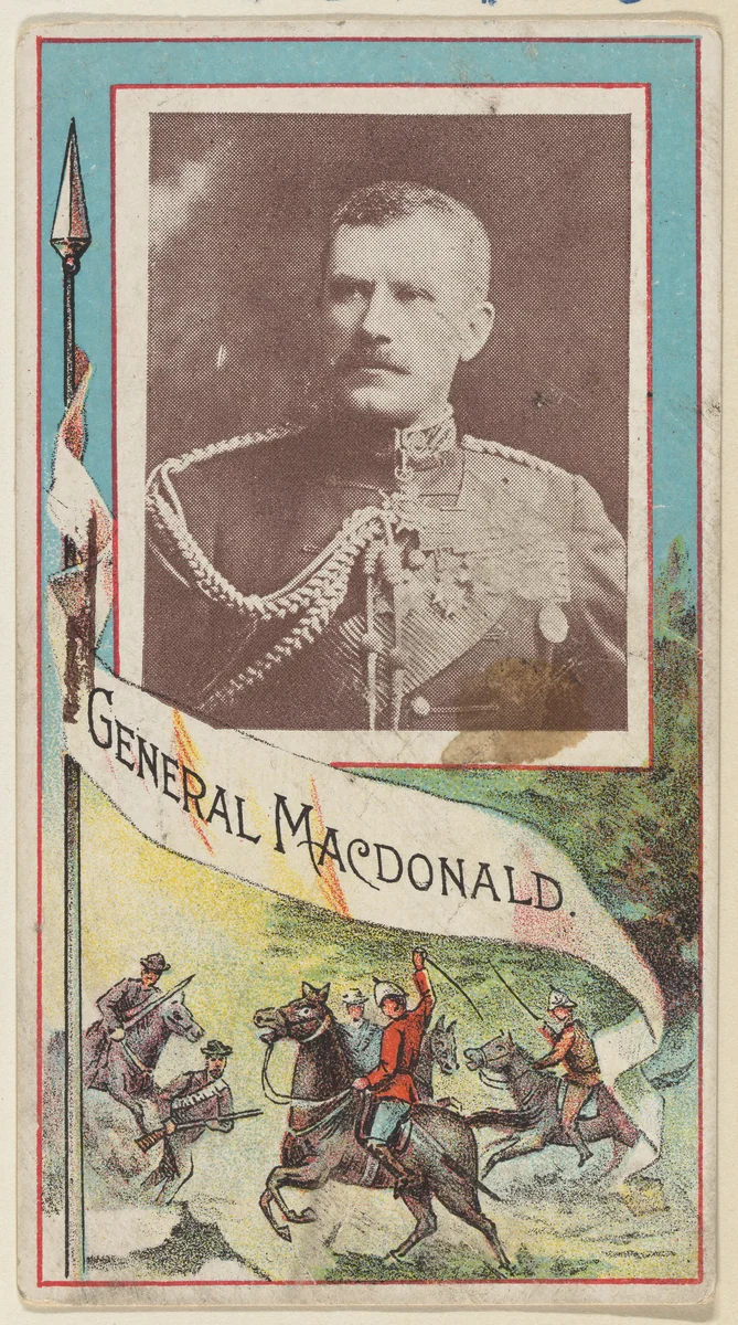 General MacDonald, from the "Generals" series (T64), issued by D.H. McAlpin & Co. Tobacco Company by D.H. McAlpin & Co. Tobacco Company, print, 1901