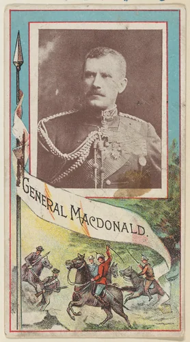 General MacDonald, from the "Generals" series (T64), issued by D.H. McAlpin & Co. Tobacco Company by D.H. McAlpin & Co. Tobacco Company, print, 1901