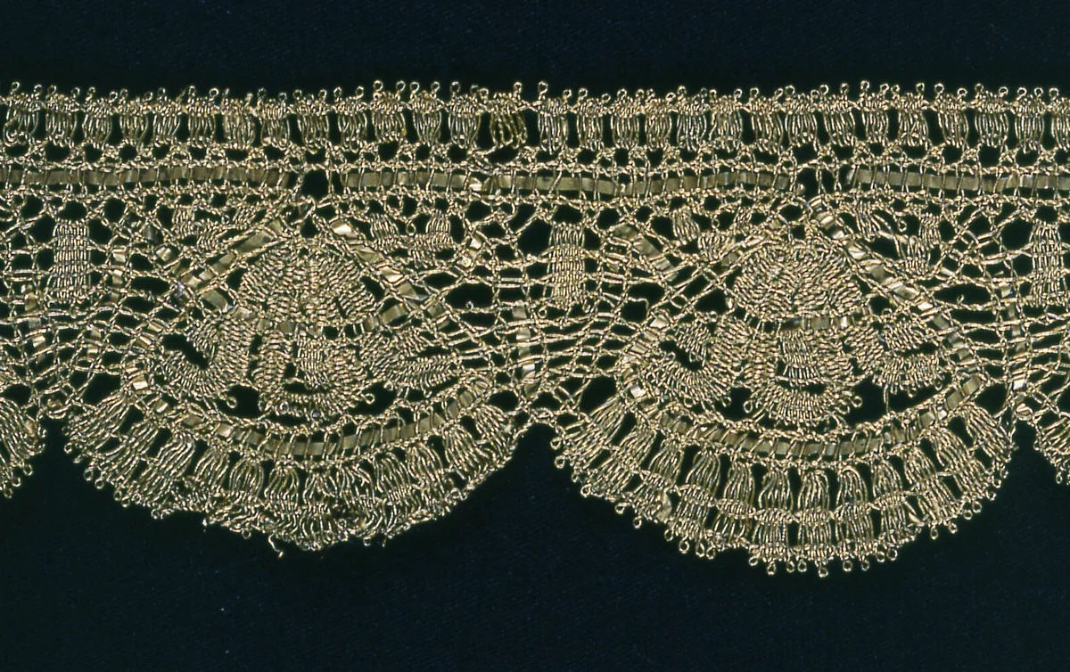 Border by Probably France, textile, 1650-1725