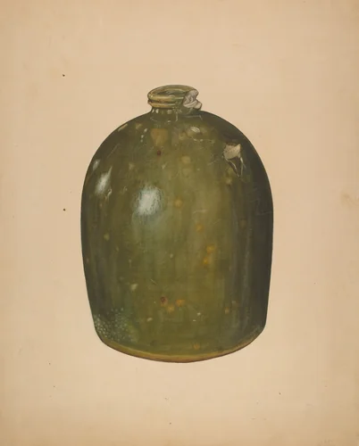 Jug by Lee Brown, index of american design, 1938