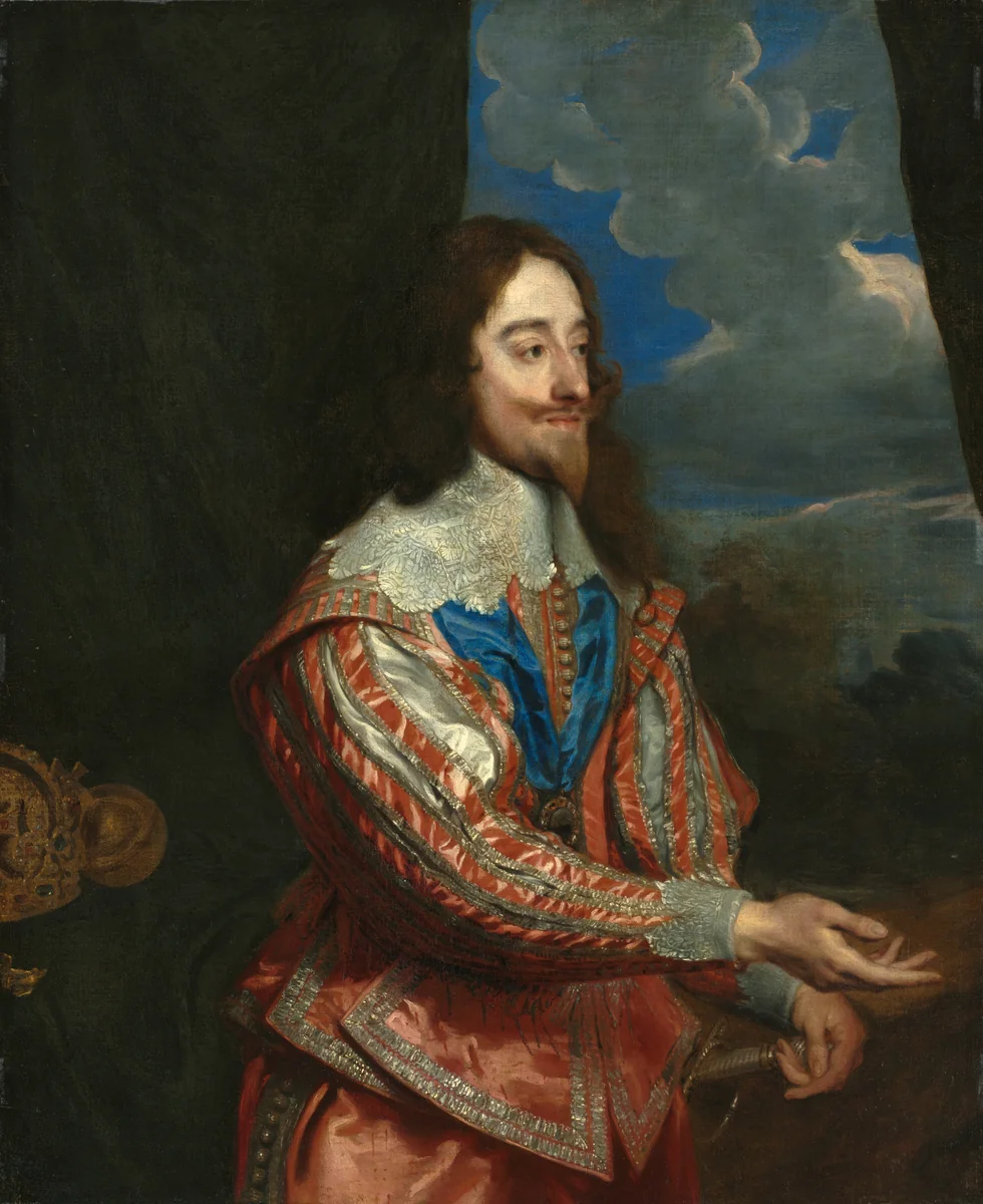 Portrait of Charles I (1600–1649) by Anthony van Dyck, painting, 1600-1699