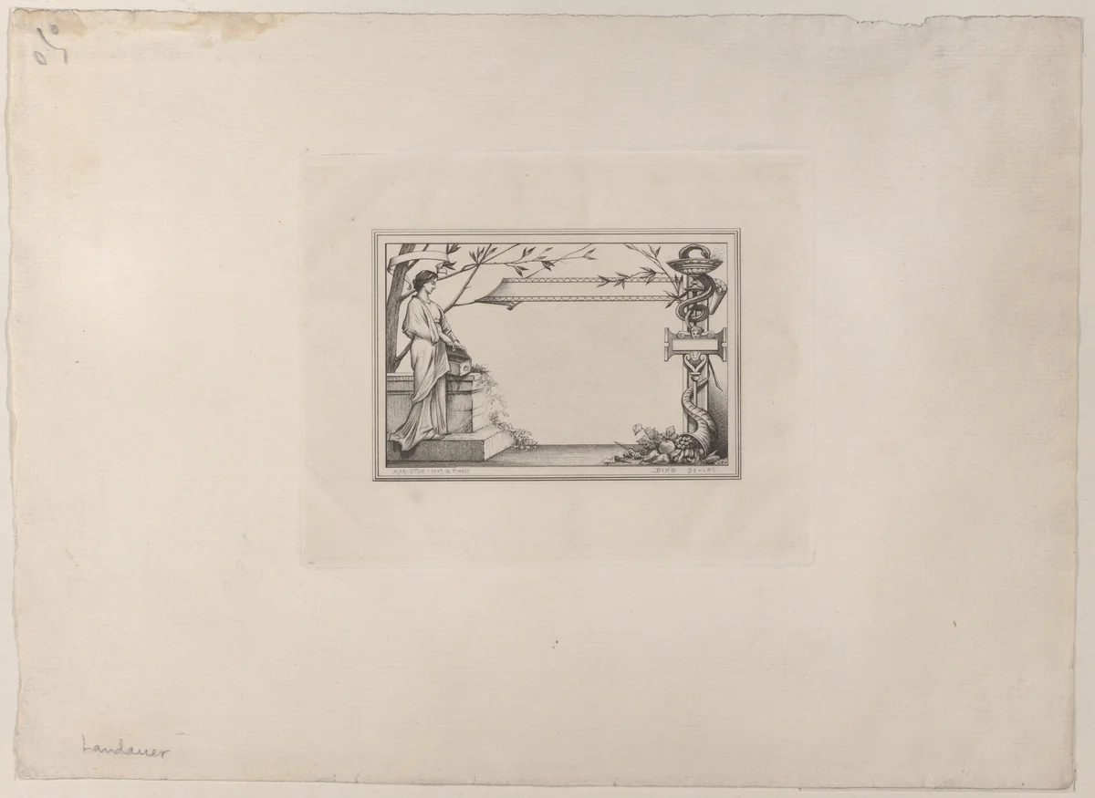 Trade Card by anonymous, print, 1800-1900