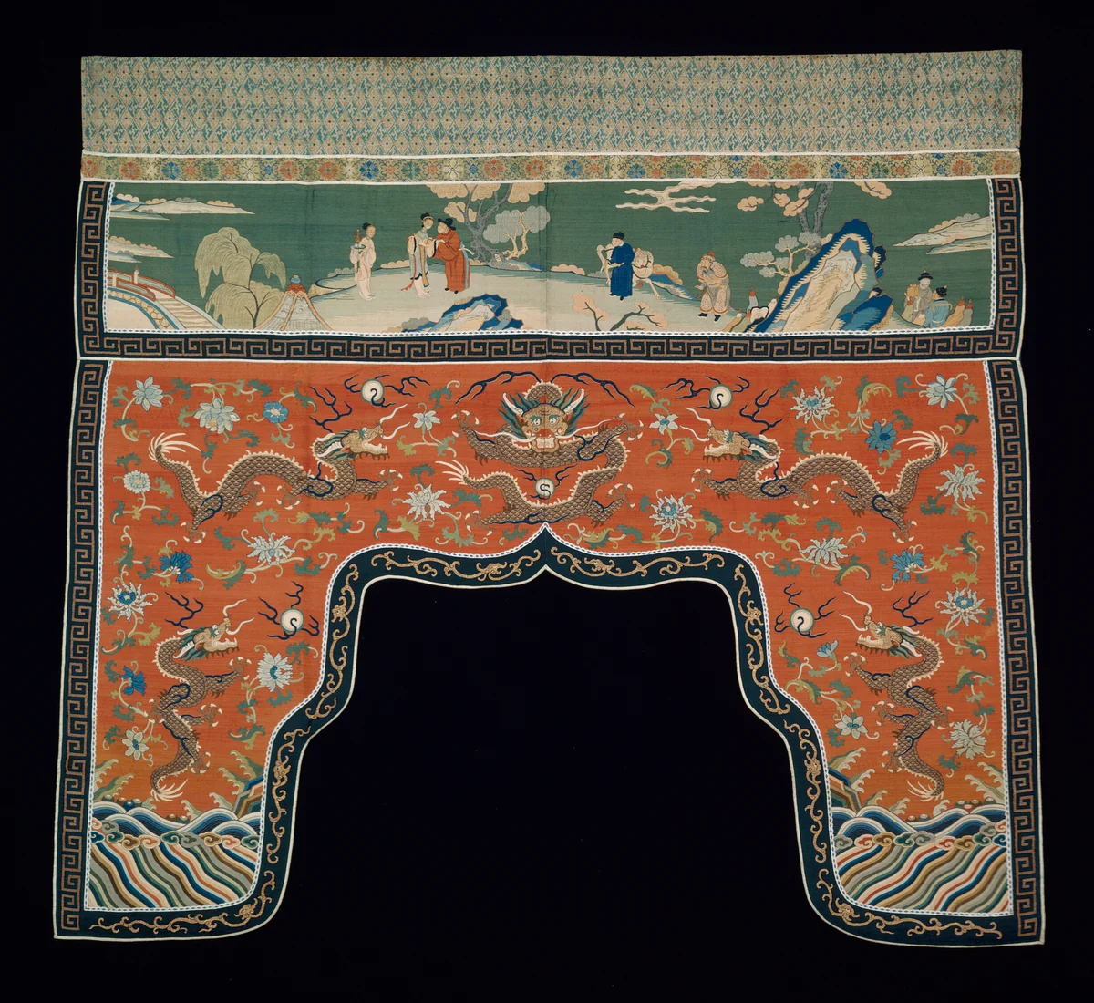 Valance by China, textile, 1799