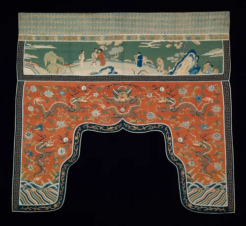 Valance by China, textile, 1799