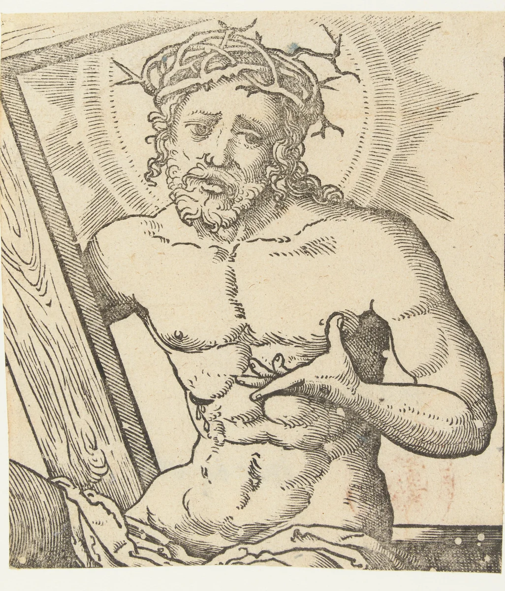 Man van Smarten by Unknown, print, 1509-1603