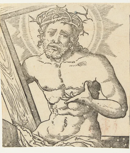 Man van Smarten by Unknown, print, 1509-1603