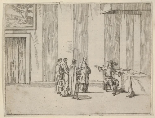 Francesco I d'Este Takes Particular Care to Ensure that Justice is Observed, from "L'Idea di un Principe ed Eroe Cristiano in Francesco I d'Este, di Modena e Reggio Duca VIII [...]" by Bartolomeo Fenice, print, 1659