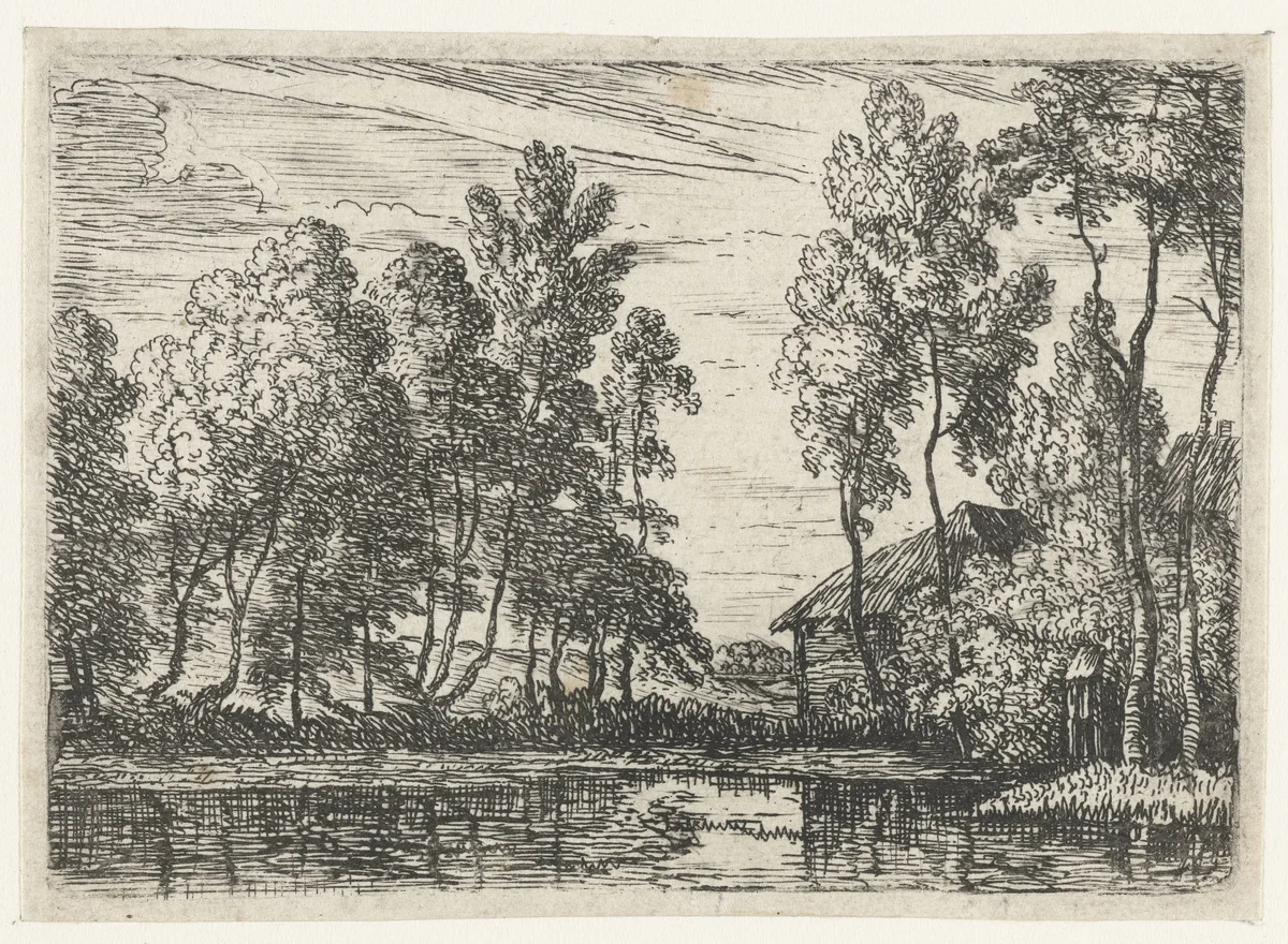 Kanaal by Lodewijk de Vadder, print, 1615-1655