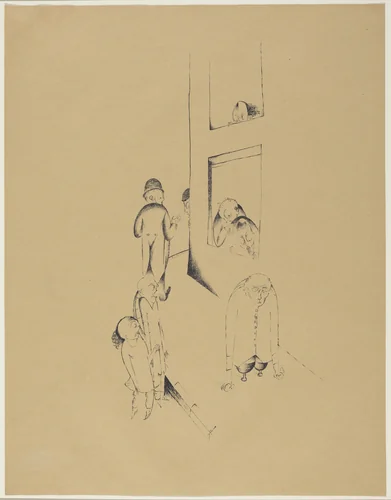 Der Immerwährendeschmerz (Perpetual Pain) by Heinrich Hoerle, portfolio, 1920