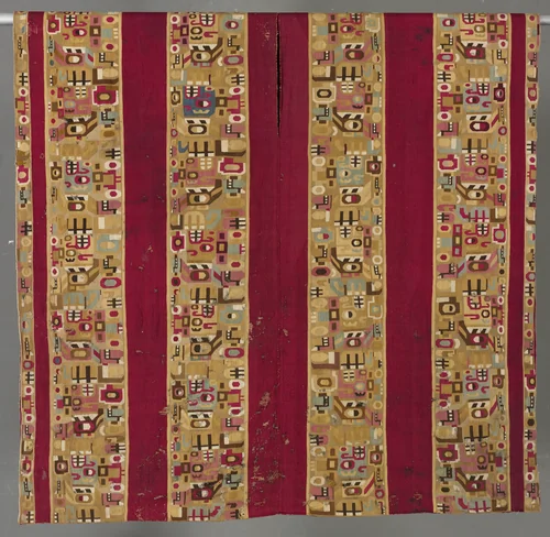 Tunic with Sacrificer by Unknown, textile, 600-1000
