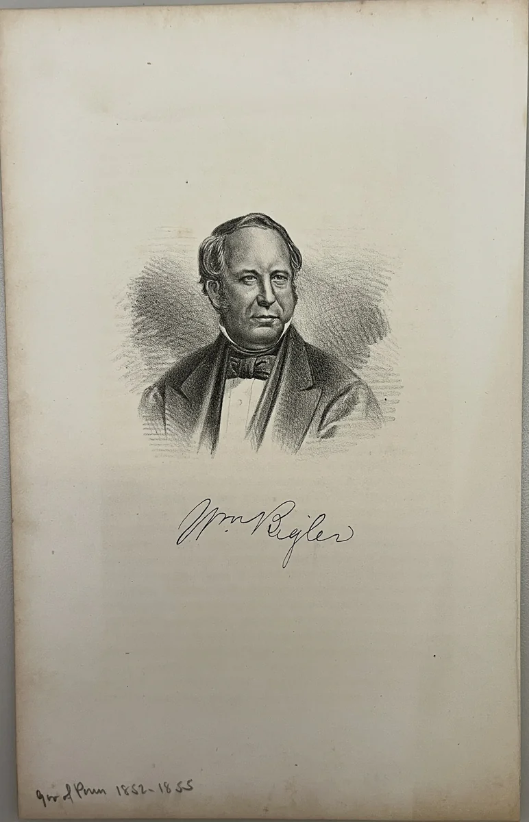 William Bigler by Artist Unknown, other, 1800-1899