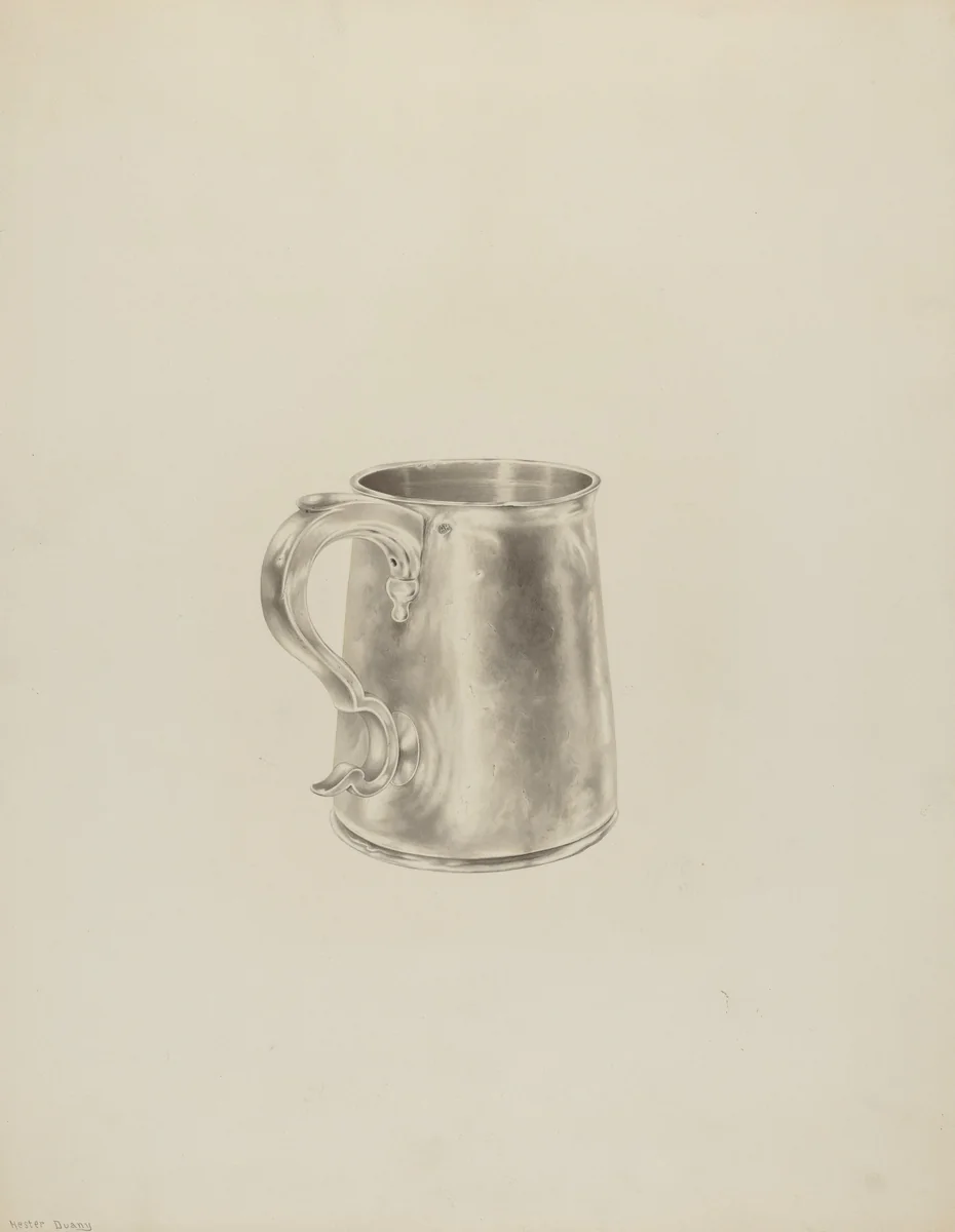 Silver Cup by Hester Duany, index of american design, 1938