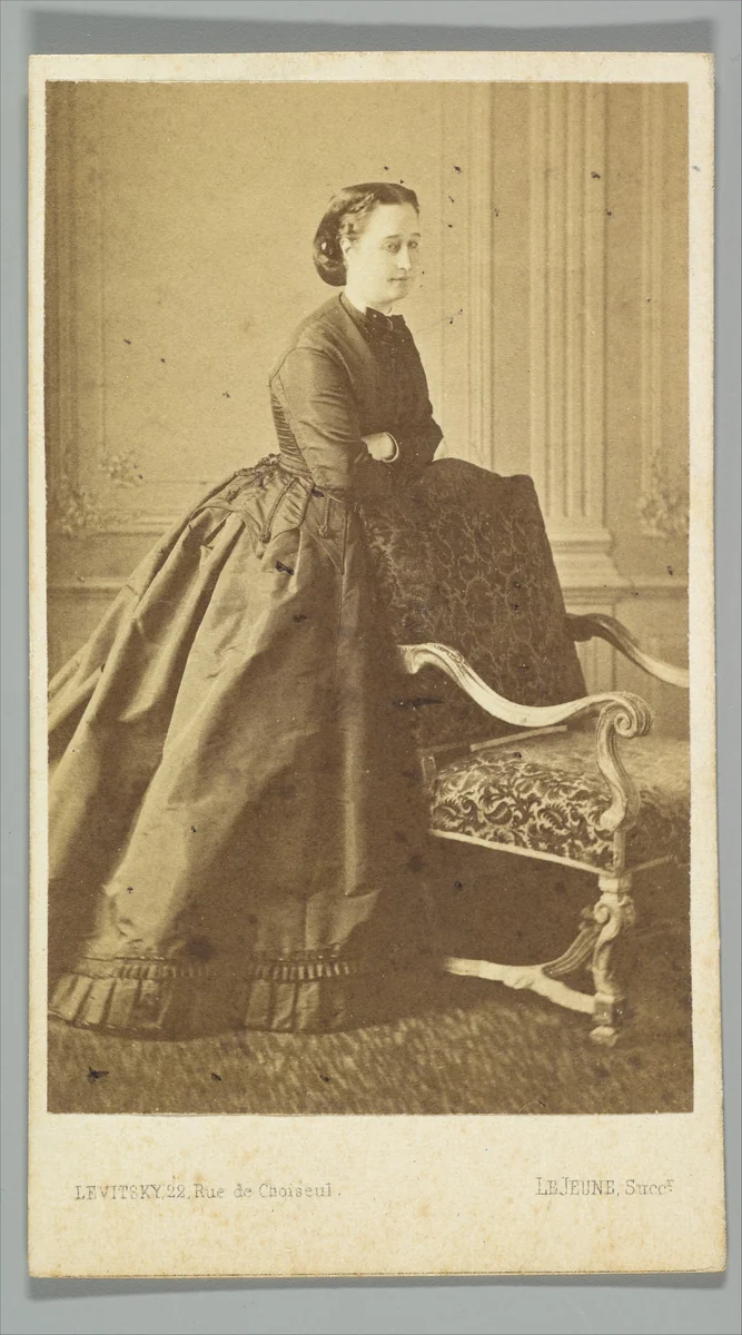 Empress Eugénie by Sergei Levitsky, photograph, 1859-1869