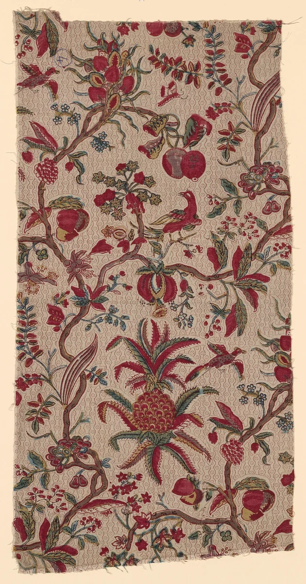 Panel by France, Jouy-en-Josas, textile, 1780-1789