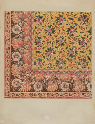 Kerchief by Julie C. Brush, index of american design, 1936
