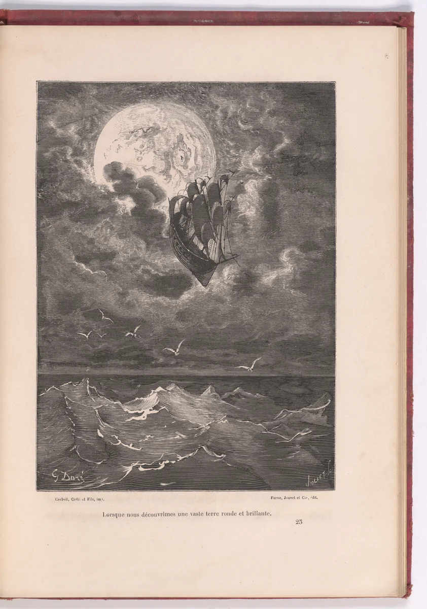 Adventures du Baron Munchhausen by Adolf von Gerlach, book, 1866