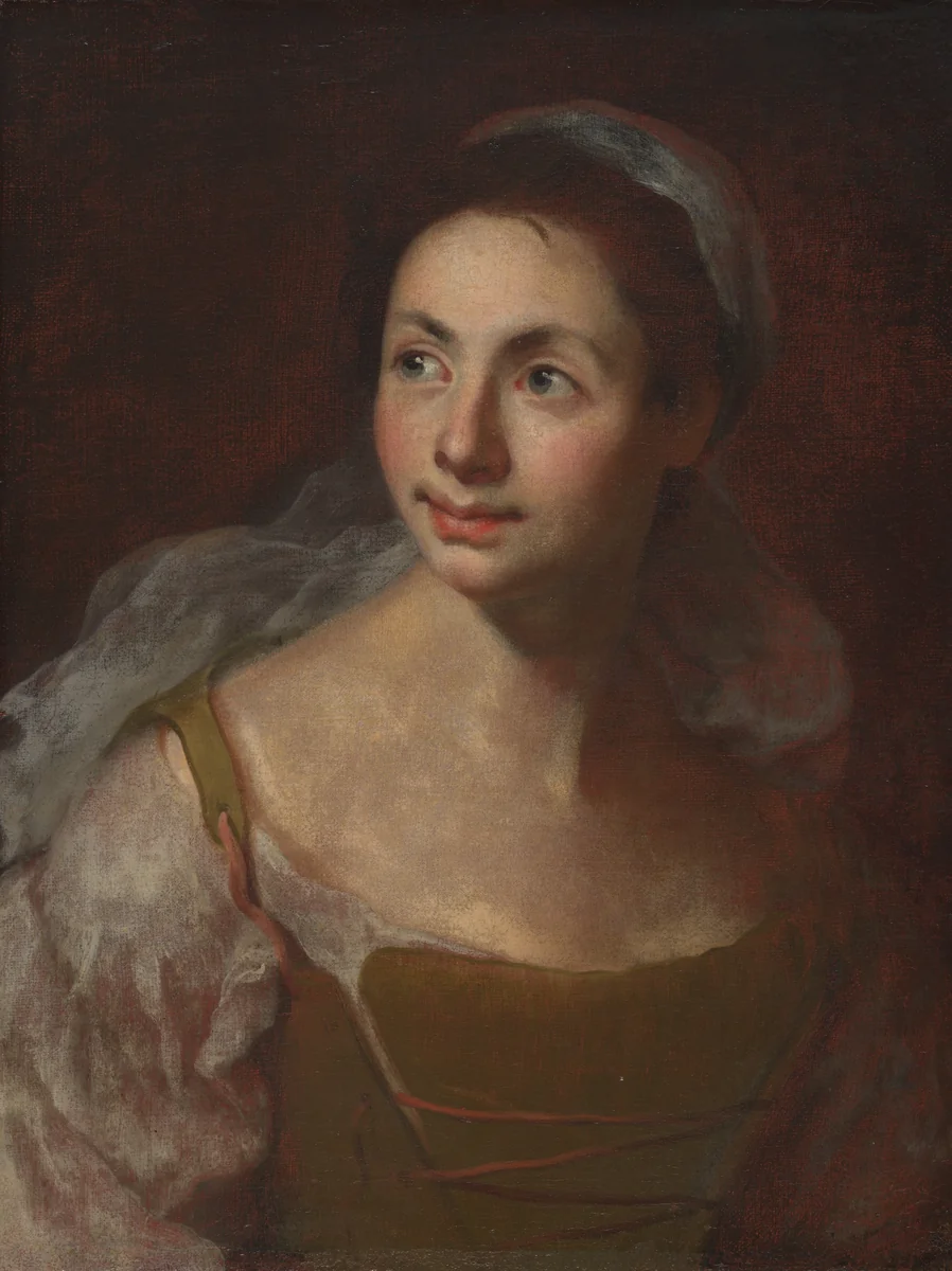 Portrait of a Girl by Francesco Solimena, painting, 1695-1705