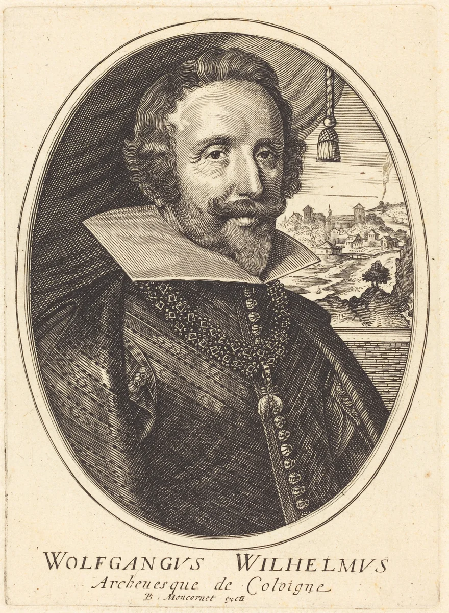 Wolfgang Wilhelm by Balthasar Moncornet, print, 1600-1668