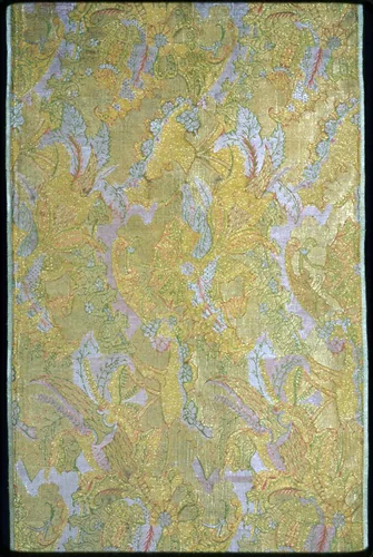 Panel (Dress Fabric) by France, textile, 1713-1724