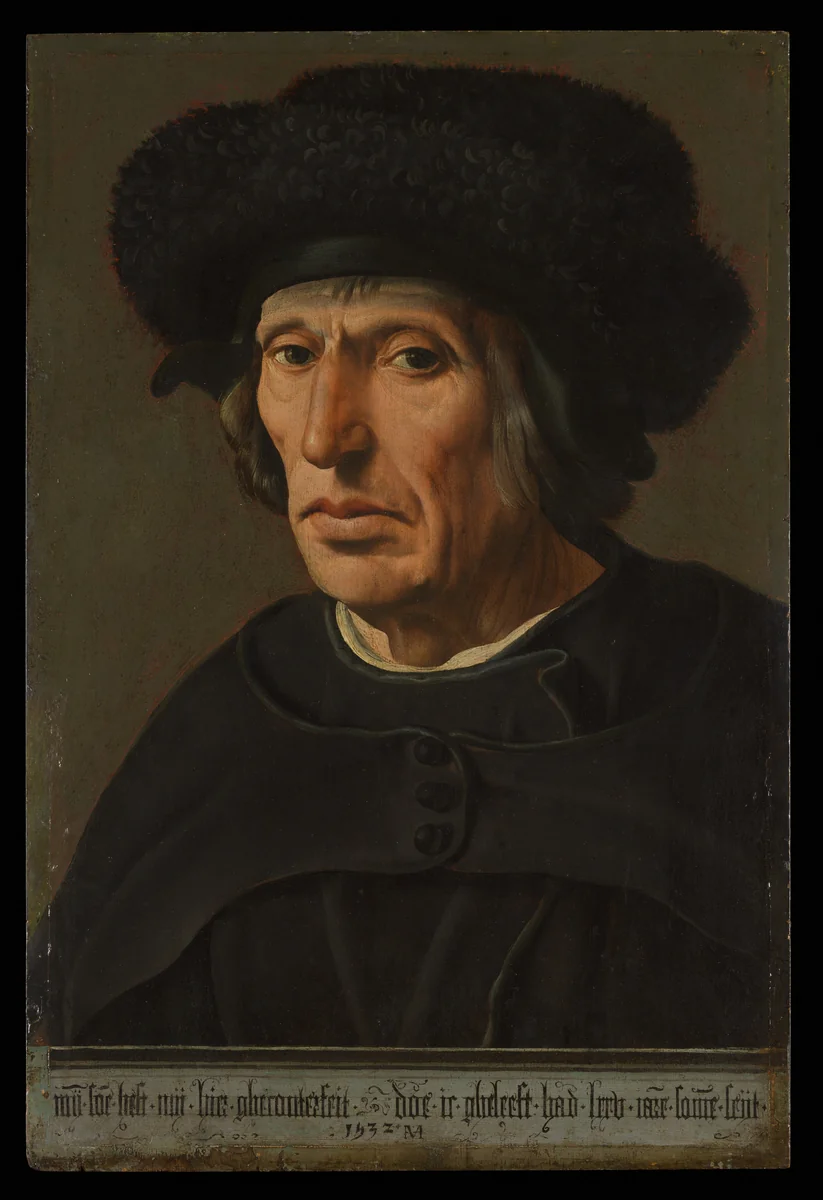Jacob Willemsz van Veen (1456–1535), the Artist's Father by Maarten van Heemskerck, painting, 1532