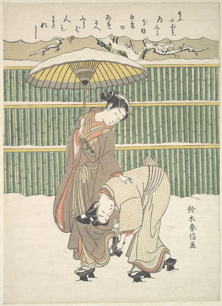 Untitled by Suzuki Harunobu (鈴木春信), print, 1758-1778