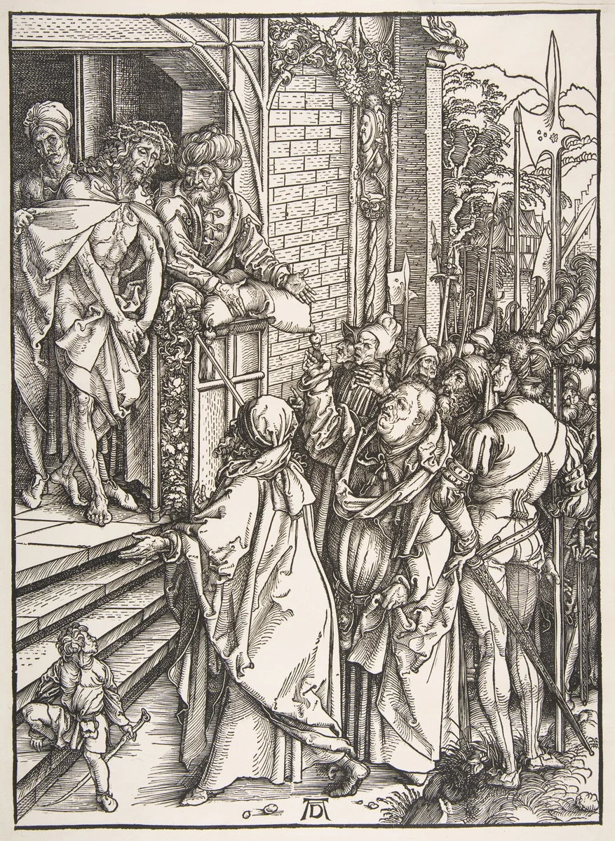 Ecce Homo, from the series The Large Passion by Albrecht Dürer, print, 1493-1504