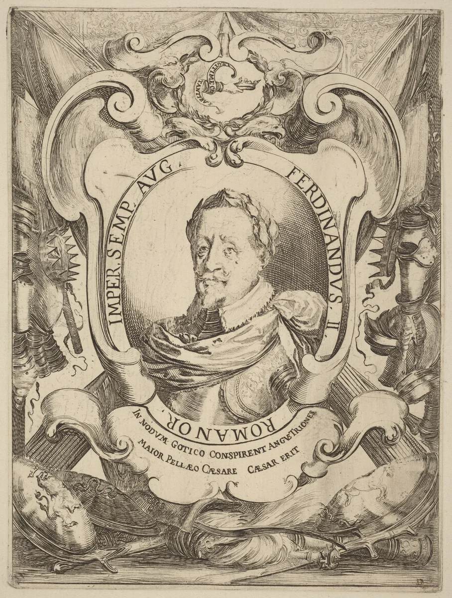 Emperor Ferdinand II by Stefano della Bella, print, 1610-1664