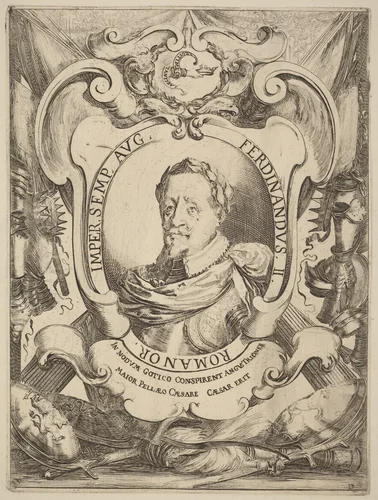 Emperor Ferdinand II by Stefano della Bella, print, 1610-1664
