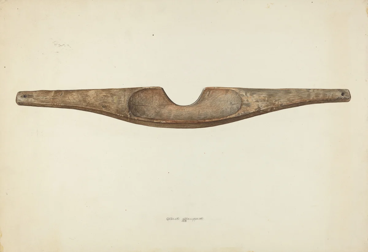 Shoulder Yoke by Albert Geuppert, index of american design, 1939