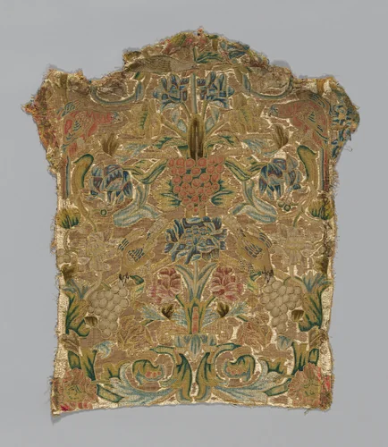 Chair Back by Italy, textile, 1601-1700