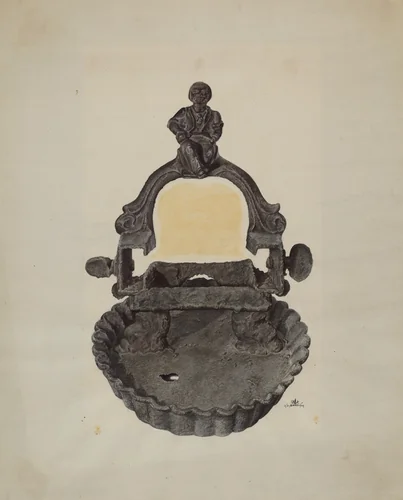 Foot Scraper by Ralph Atkinson, index of american design, 1939