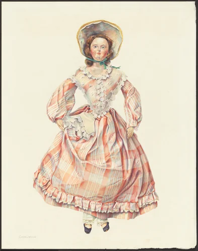Doll by Carmel Wilson, index of american design, 1939