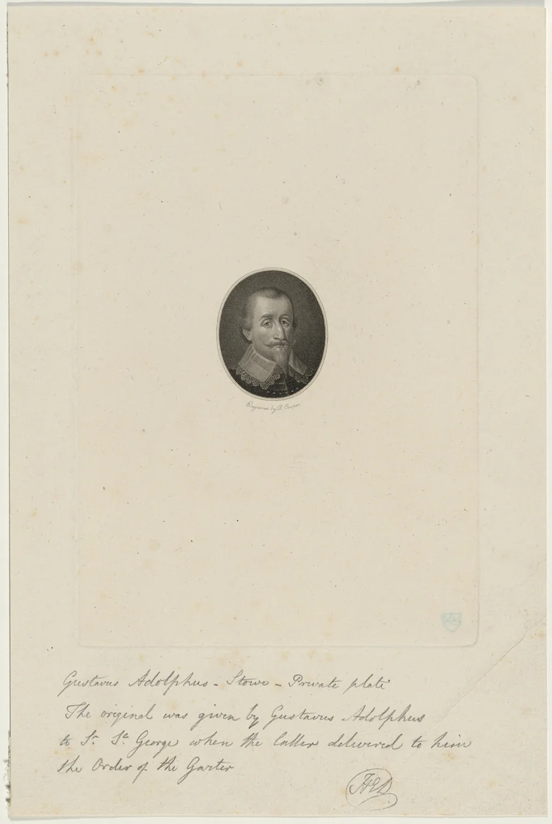 Gustavus Adolphus by Robert Cooper, print, 1775-1836