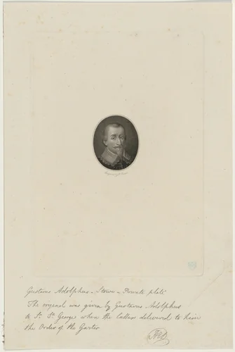 Gustavus Adolphus by Robert Cooper, print, 1775-1836