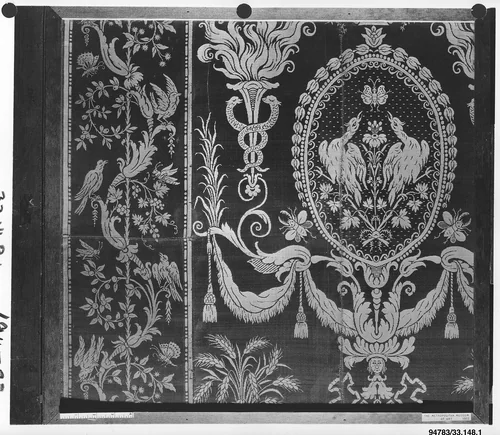 Piece by Philippe de Lasalle, textile, 1780-1790