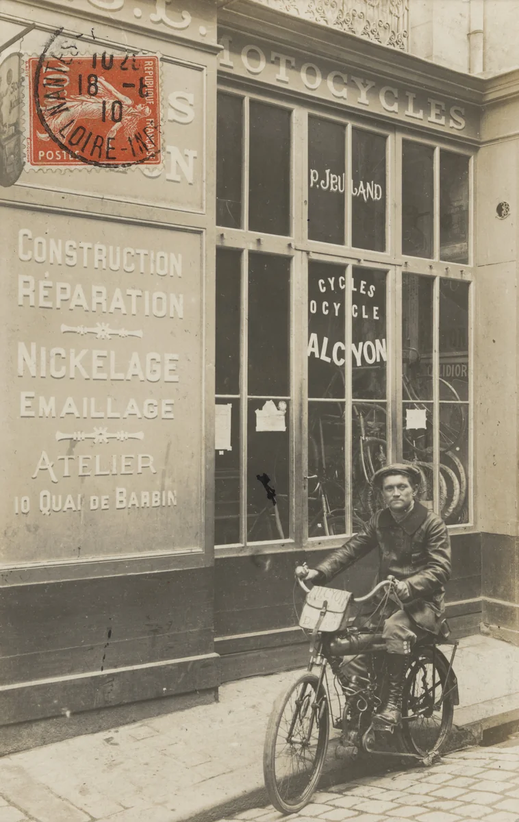 Cycles et motocycles, Nantes by Unidentified Photographer, photograph, 1911