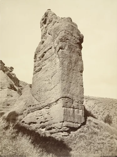 The Sentinel, Echo Canyon, Utah by Carleton E. Watkins, photograph, 1873