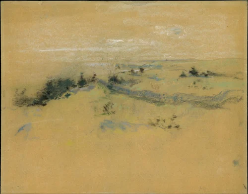 Landscape by John Henry Twachtman, artwork, 1890