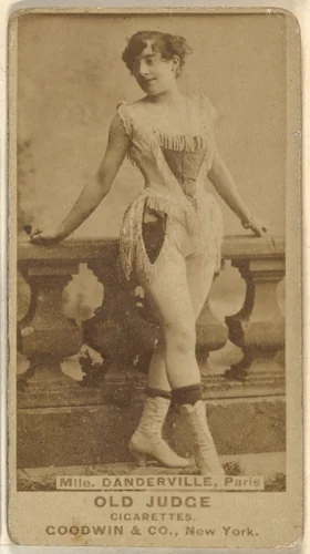 Mlle. Danderville, Paris, from the Actors and Actresses series (N171) for Old Judge Cigarettes by Goodwin & Company, photograph, 1886-1890