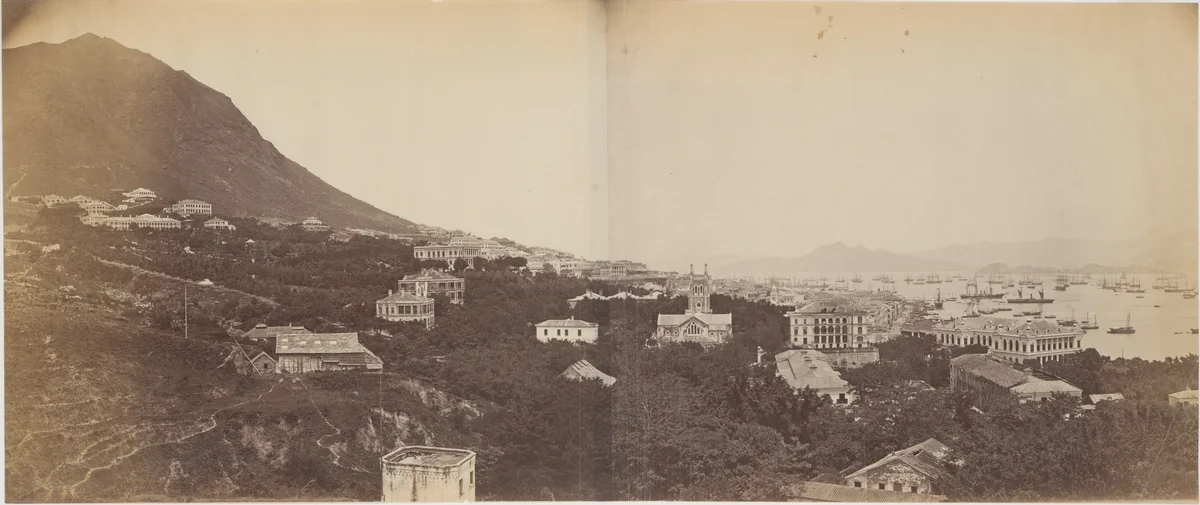 [Panorama of Hong Kong] by John Thomson, photograph, 1869