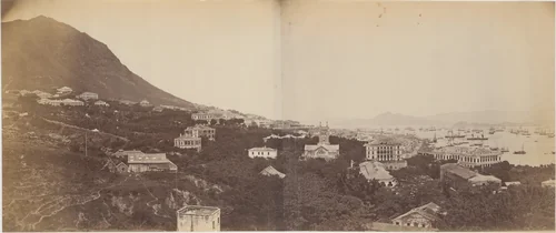 [Panorama of Hong Kong] by John Thomson, photograph, 1869