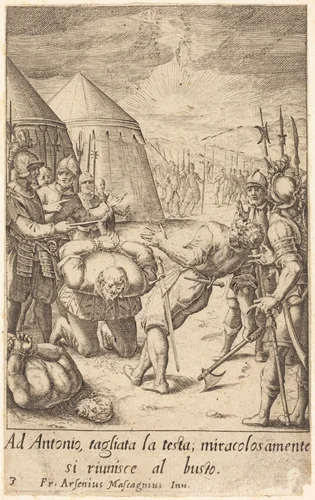 The Decapitated by Jacques Callot
Donato Mascagni, print, 1619