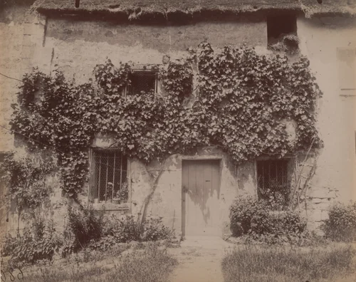 Ferme, Auvers (Oise) by Eugène Atget, photograph, 1900