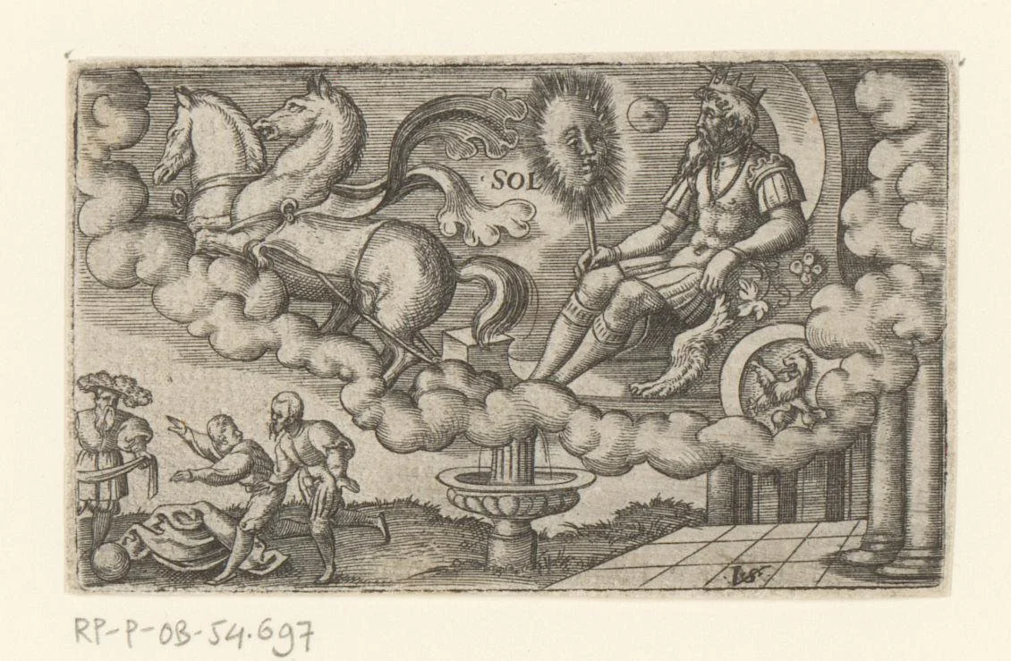 Sol by Unknown, print, 1524-1562