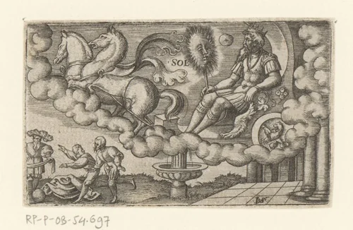 Sol by Unknown, print, 1524-1562