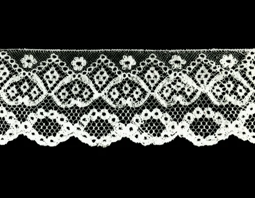 Border by Denmark Tønder, textile, 1850-1875