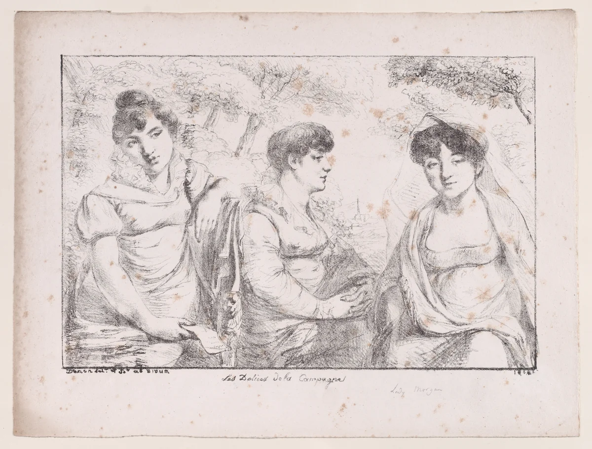 Les Délices de la Campagne by Dominique Vivant Denon, print, 1816